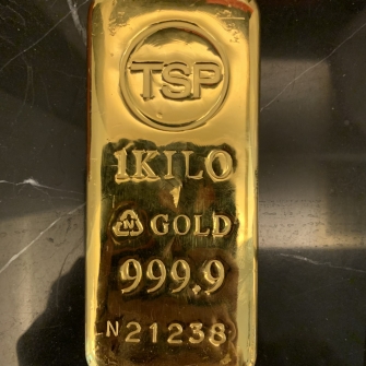 一公斤黃金條塊